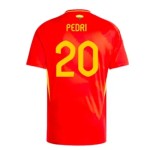 Women's PEDRI Spain 2024/25 Home Shirt Women's PEDRI Spain 2024/25 Home Shirt