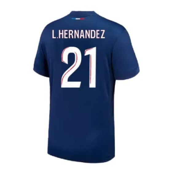 Men's L.HERNANDEZ PSG 2024/25 Home Shirt