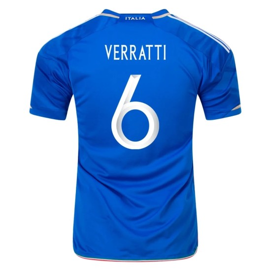 Italy #6 Marco Verratti Home Jersey 23/24 Italy #6 Marco Verratti Home Jersey 23/24