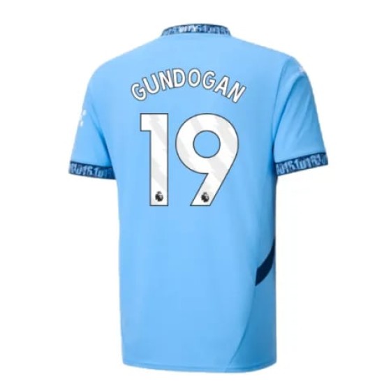 Kid's GUNDOGAN Manchester City 2024/25 Home Shirt Kid's GUNDOGAN Manchester City 2024/25 Home Shirt