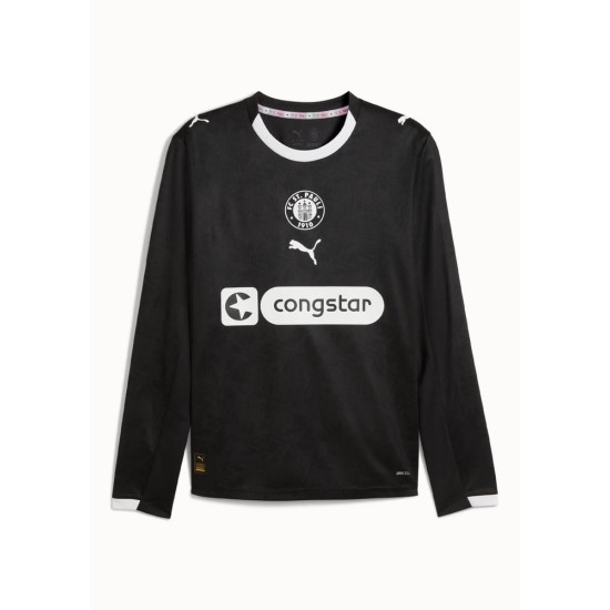 Women's FC St. Pauli 2025/26 Third Long Sleeve Shirt Women's FC St. Pauli 2025/26 Third Long Sleeve Shirt
