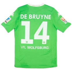 Women's DE BRUYNE VfL Wolfsburg 2014/15 Home Shirt