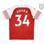 Men's Arsenal 2018/19 Home Retro Shirt Xhaka #34 Men's Arsenal 2018/19 Home Retro Shirt Xhaka #34