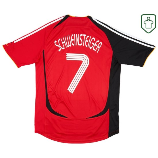 Men's Germany 2005/07 Away Retro Shirt Schweinsteiger #7