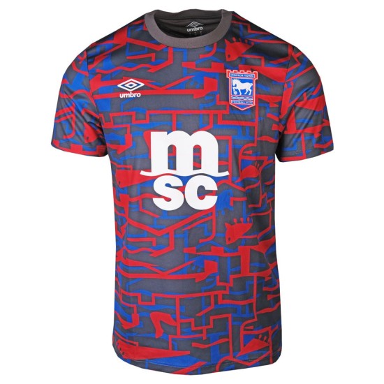 Kid's Ipswich Town 2025/26 Away Warm Up Shirt