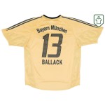 Men's Bayern Munich 2004/05 Away Retro Shirt Ballack #13