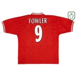 Men's Liverpool 1996/98 Home Retro Shirt Fowler #9 Men's Liverpool 1996/98 Home Retro Shirt Fowler #9