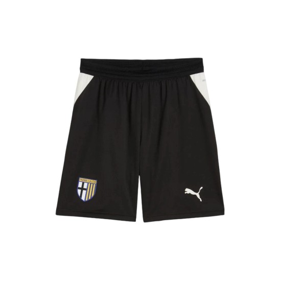 Kid's Parma 2026/27 Home Shorts - Black Kid's Parma 2026/27 Home Shorts - Black
