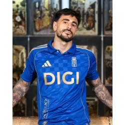 Kid's Real Oviedo 2025/26 Home Shirt