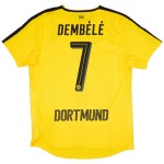 Men's O.DEMBELE BVB Borussia Dortmund 2016/17 Home Shirt