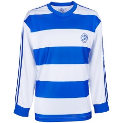Men's Queens Park Rangers 1977/78 Home Retro Long Sleeve Shirt