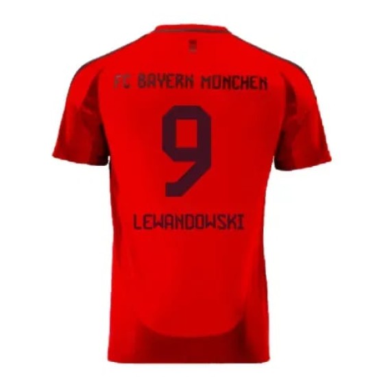 Men's LEWANDOWSKI Bayern Munich 2024/25 Home Shirt Men's LEWANDOWSKI Bayern Munich 2024/25 Home Shirt