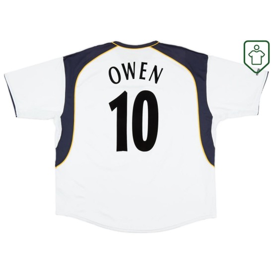 Men's Liverpool 2001/03 Away Retro Shirt Owen #10