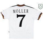 Men's Germany 1996/98 Home Retro Shirt Möller #7