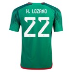 Hirving Lozano #22 Mexico Home Jersey World Cup 2022 Hirving Lozano #22 Mexico Home Jersey World Cup 2022