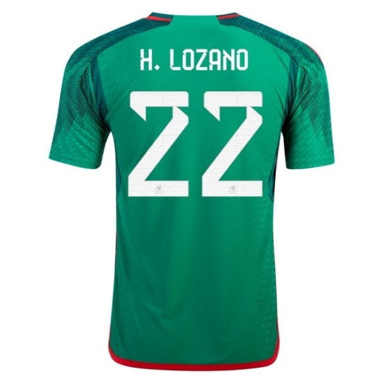 Hirving Lozano #22 Mexico Home Jersey World Cup 2022 Hirving Lozano #22 Mexico Home Jersey World Cup 2022