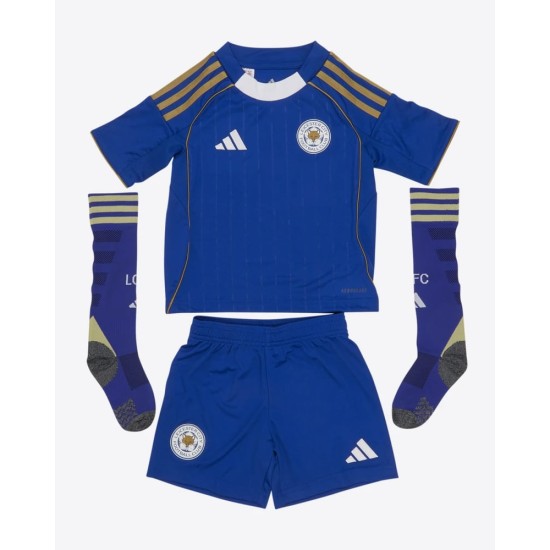 Kid's Leicester City 2025/26 Home Kit Kid's Leicester City 2025/26 Home Kit