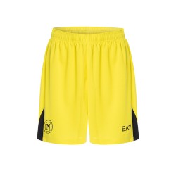 Kid's Napoli 2024/25 Home Shorts - Yellow
